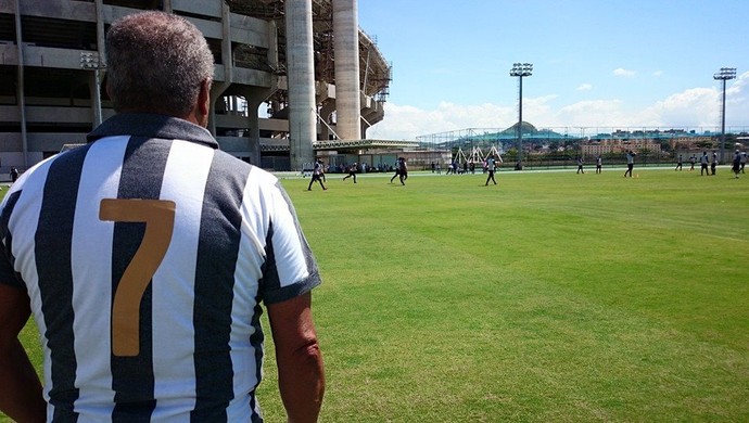 Jairzinho, Botafogo, Engenhão (Foto: Divulgação / Botafogo)