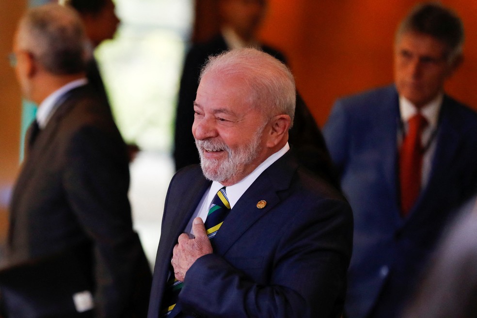 O presidente Lula durante reunião da Celac, Buenos Aires. — Foto: Agustin Marcarian/Reuters