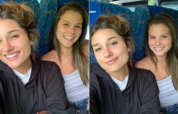 Sasha Meneghel viaja de ônibus na Áustria (Foto: Reprodução / Instagram)