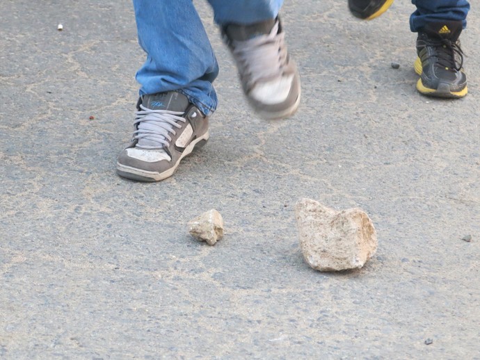 pedras confusão peru venezuela (Foto: Edgard Maciel de Sá)