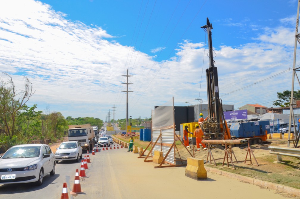 Avenida Beira Rio deve ganhar viaduto — Foto: Davi Valle/ Prefeitura de Cuiabá