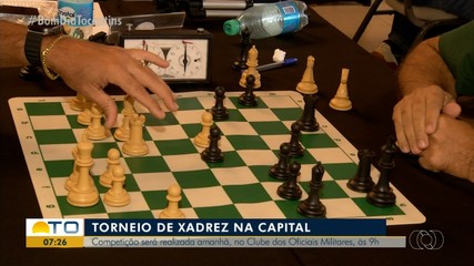 Torneio de xadrez será realizado neste sábado (13) em Palmas