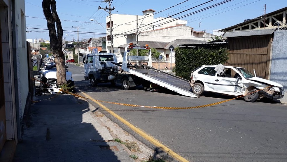 Homem morre após acidente em Sorocaba — Foto: Pedro Guerra/Arquivo Pessoal
