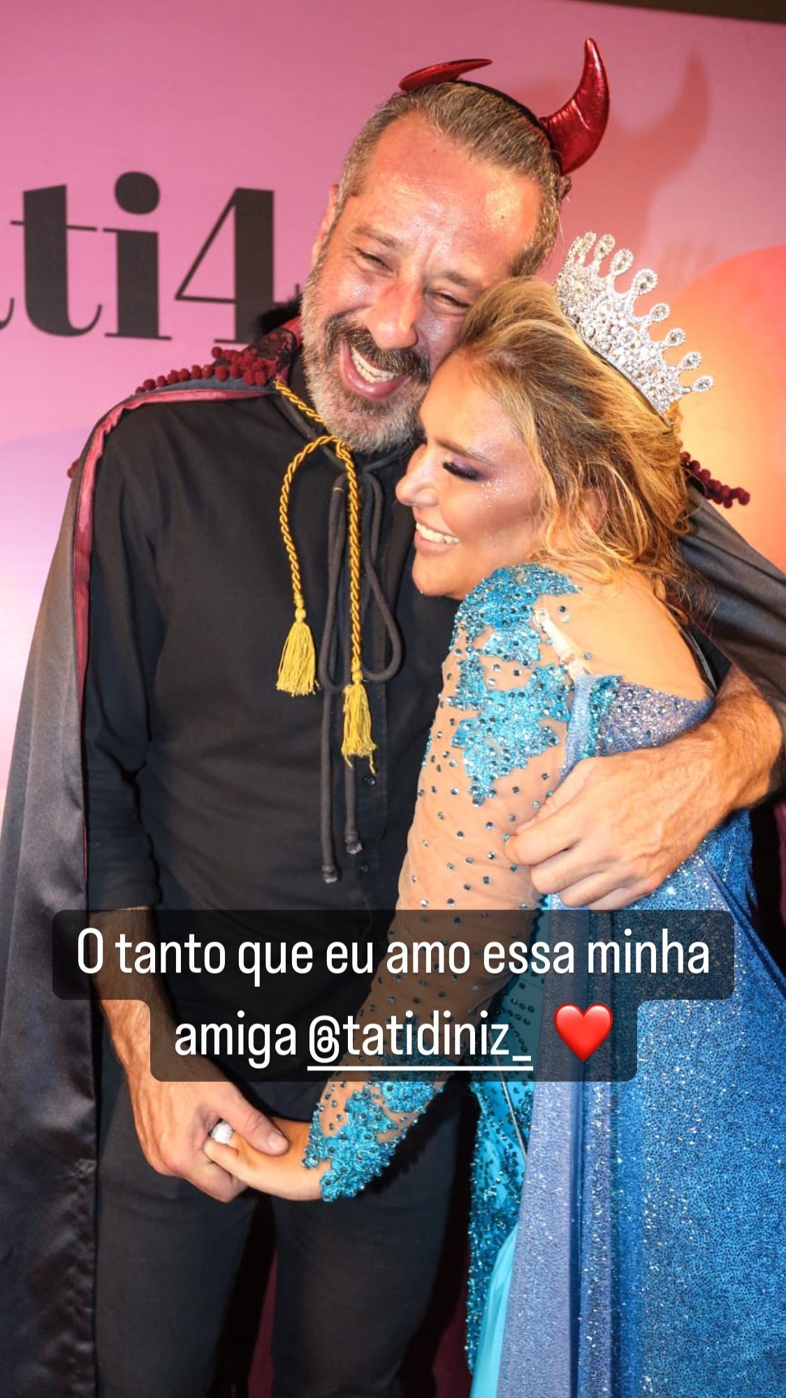 Otávio Martins lamenta a morte da empresária Tati Diniz (Foto: Reprodução/Instagram)