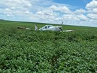 Após pane, piloto abandona copiloto em avião com 442 kg de droga em MT