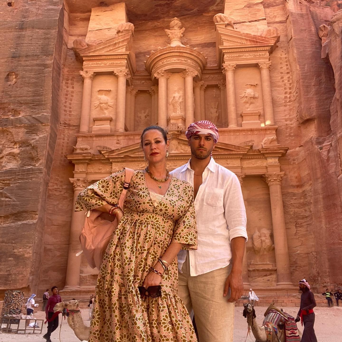 Luana Piovani posa em pontos turísticos em Petra, na Jordânia (Foto: Reprodução / Instagram)