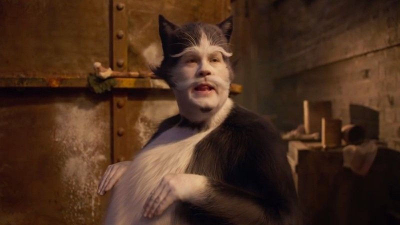 James Corden no filme Cats (Foto: reprodução)