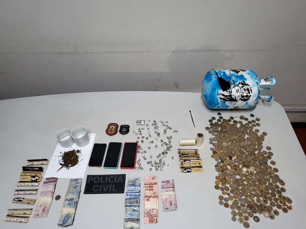 Polícia realiza operação contra traficantes e assaltantes de veículos de aplicativos em São Luís — Foto: Divulgação/Polícia Civil do Maranhão