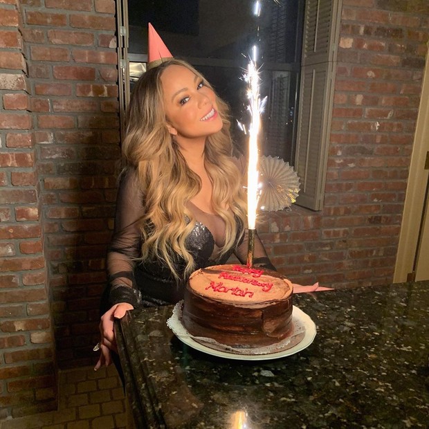 Aniversário de Mariah Carey (Foto: reproducao)