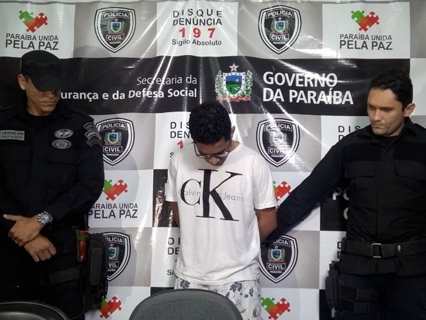 José Ricardo é suspeito de chefiar um grupo responsável por explodir bancos no Nordeste  (Foto: Diogo Almeida/G1)