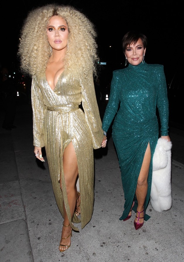 Khloé Kardashian e Kris Jenner (Foto: BackGrid)