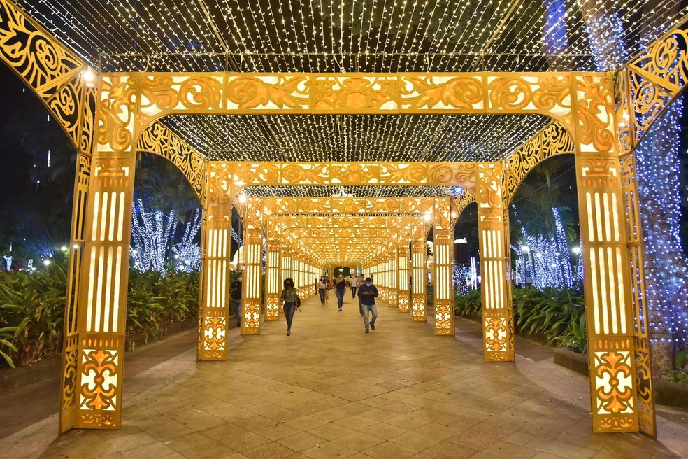 Após vagas esgotarem, visitação da decoração de Natal no Campo Grande tem  horário extra | Bahia | G1