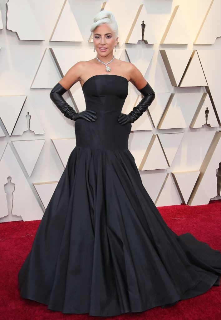 Lady Gaga no Oscar 2020 — Foto: Getty Images