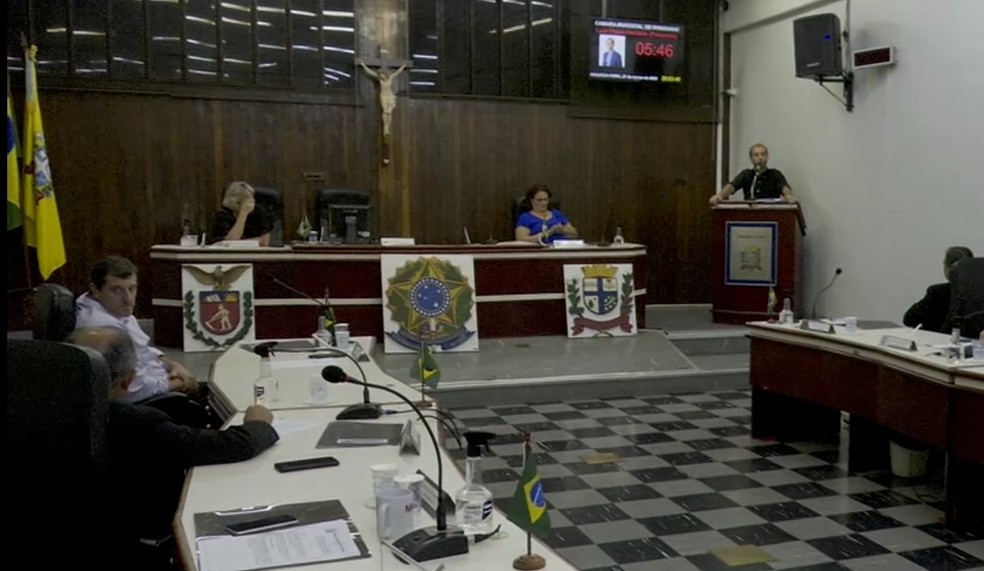 Câmara Municipal de Paranavaí — Foto: Reprodução
