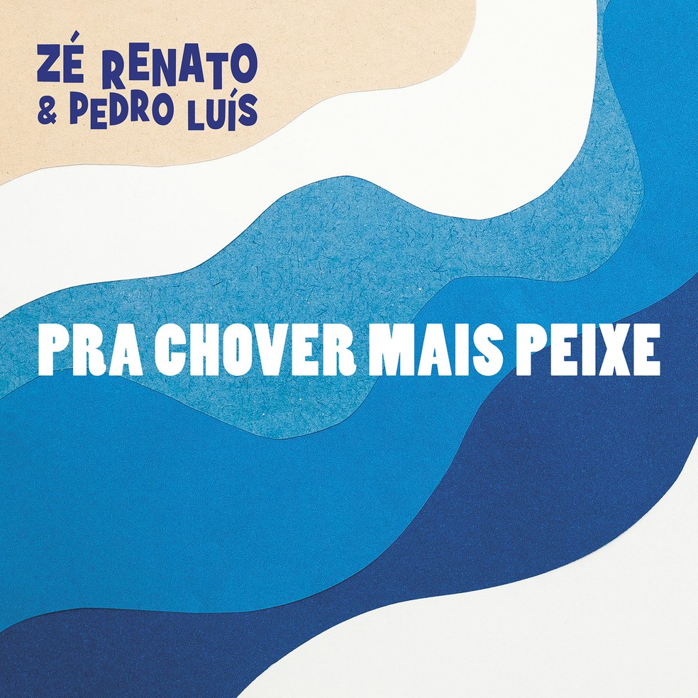 Capa do single 'Pra chover mais peixe', de Zé Renato & Pedro Luís — Foto: Divulgação