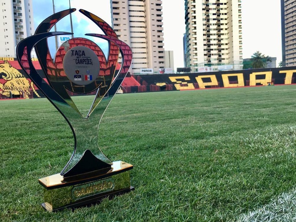 Desafio entre Sport e CSA tem uma taça especial — Foto: Divulgação / Sport