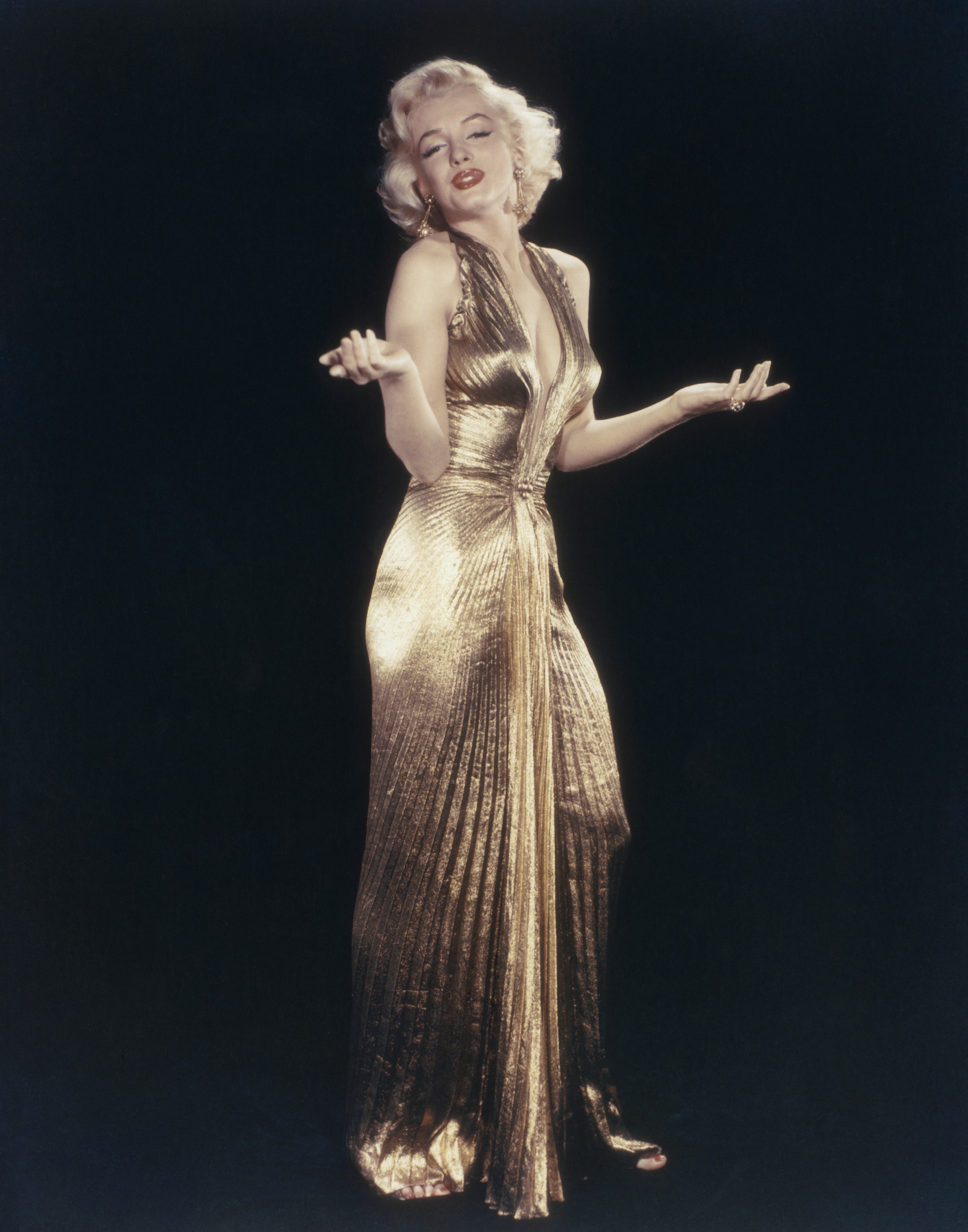 Marilyn Monroe fotografada por Frank Povolny (Foto: Getty Images)