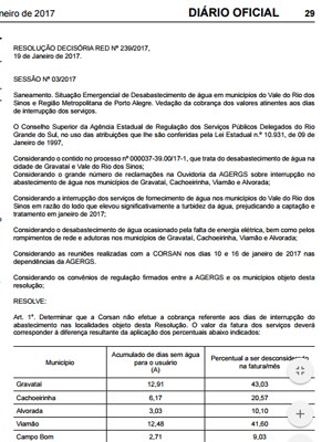 Corsan emite nota sobre retomada do abastecimento - AGERGS