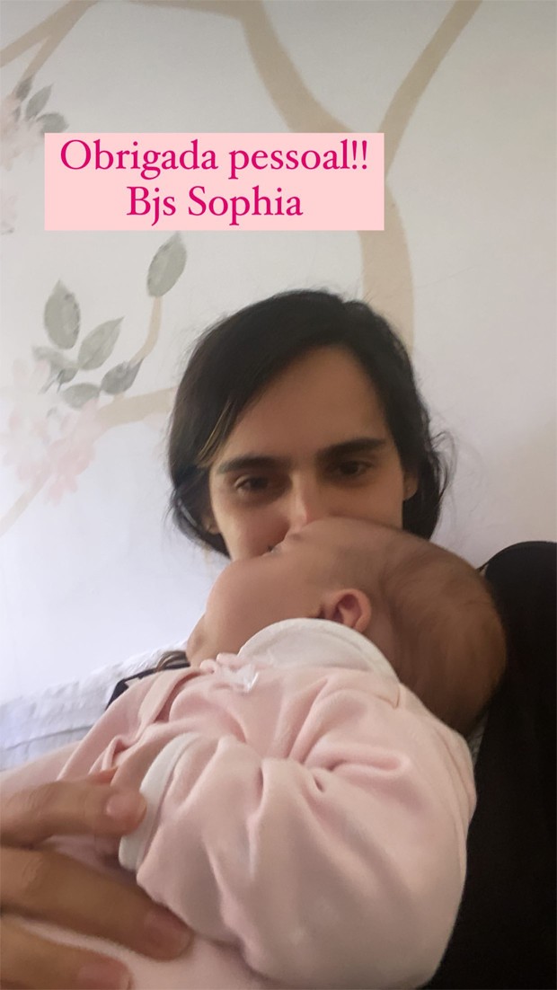 Marcella Fogaça e a filha, Sophia (Foto: Reprodução / Instagram)