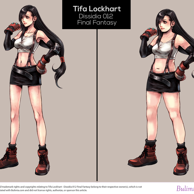 Tifa Lockhart,  Final Fantasy (Foto: Bulimia.com)