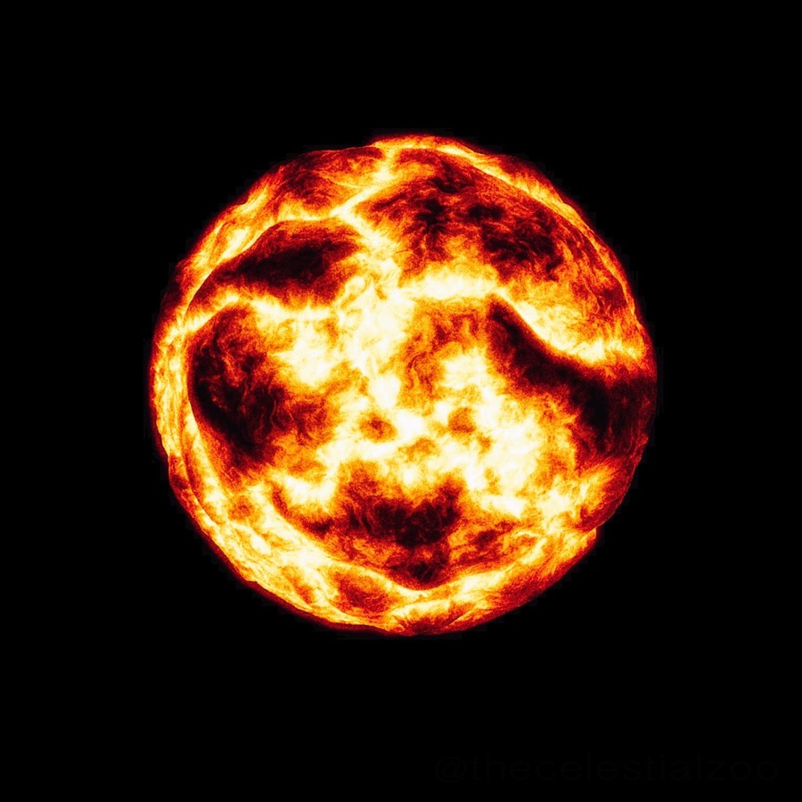 Betelgeuse é uma supergigante vermelha a 700 anos de distância na constelação de Orion (Foto: Wikimedia Commons )