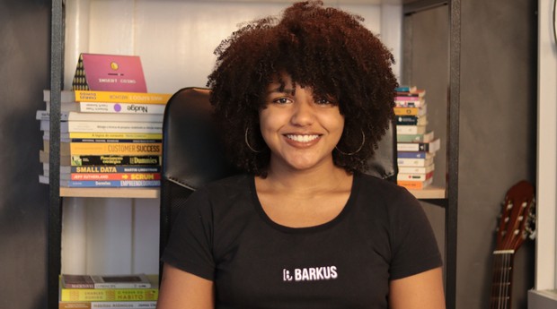 Bia Santos é a fundadora da Barkus Educacional (Foto: Arquivo Pessoal)