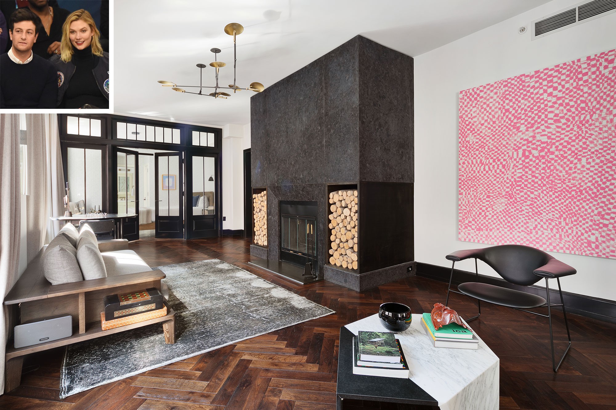 Apartamento de Karlie Kloss e Joshua Kushner em Nova Iorque (Foto: Divulgação)