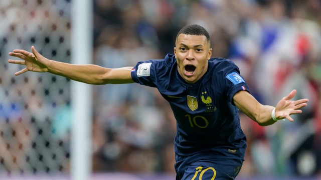 Mbappé em Argentina x França