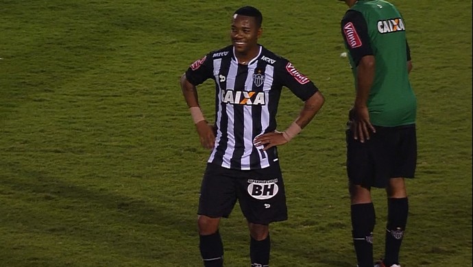 Robinho; do Atlético-MG (Foto: Reprodução/TV Globo Minas)