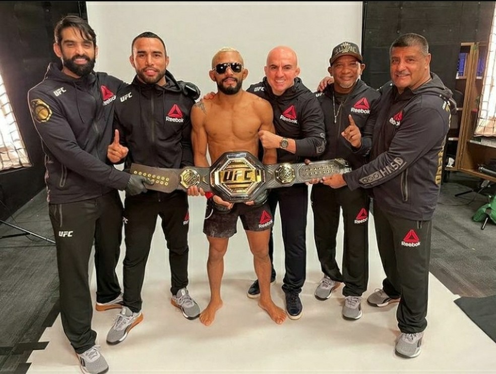 Deiveson Figueiredo revelou que gosta do estilo agressivo como de Minotauro, Wanderlei Silva, Cro Cop e Fedor — Foto: Arquivo pessoal