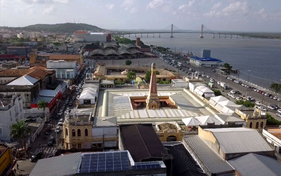 Mercado Central de Aracaju (SE) — Foto: Marcílio Nocrato/TV Sergipe