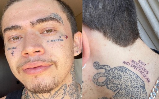 Whindersson Nunes mostra mais tatuagens no rosto: 'Não me matem. Deu  vontade' - Revista Marie Claire | Celebridades