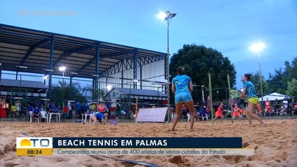 Campeonato de Beach Tennis reúne mais de 400 atletas de todo estado
