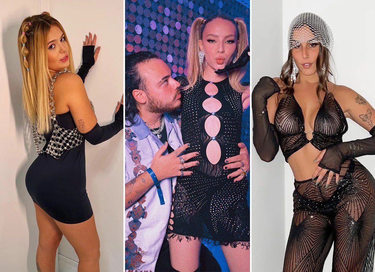 Famosos vão ao aniversário da influencer Fernanda Schneider, a Fefe (centro) (Foto: Reprodução/Instagram)