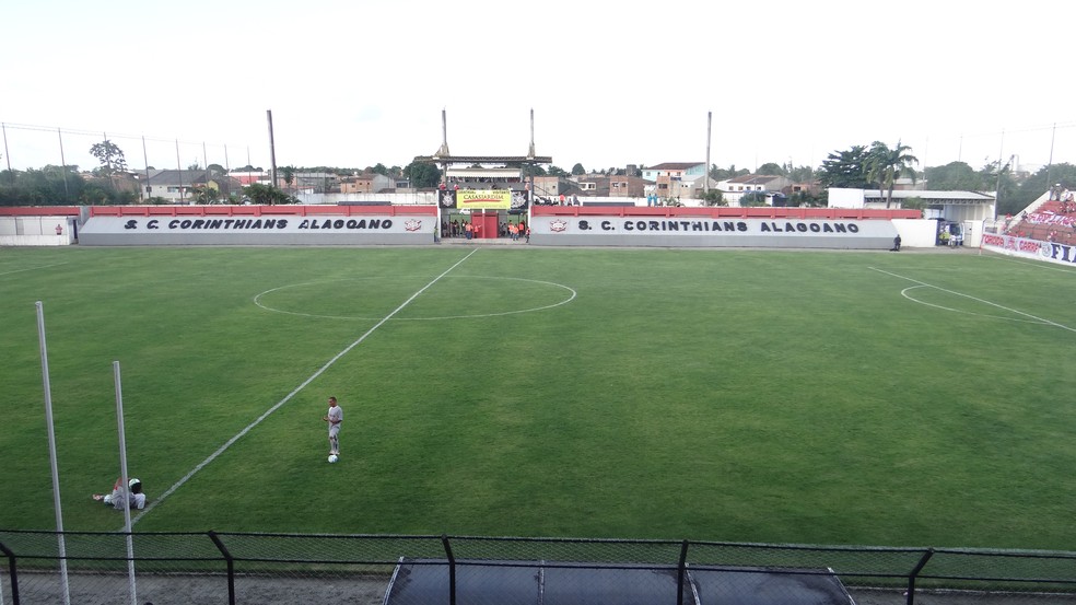 Estádio Nelson Peixoto Feijó será a nova casa do CSA — Foto: Leonardo Freire/GloboEsporte.com