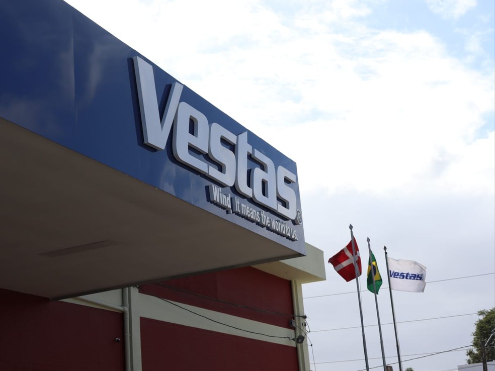 A Vestas é uma multinacional dinamarquesa que atua no mercado de energia eólica.  — Foto: Divulgação