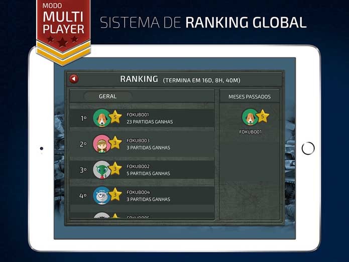 War digital tem rankings online (Foto: Divulgação/Grow)