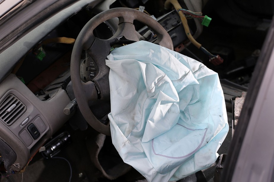 Airbag da Takata em veículo Honda