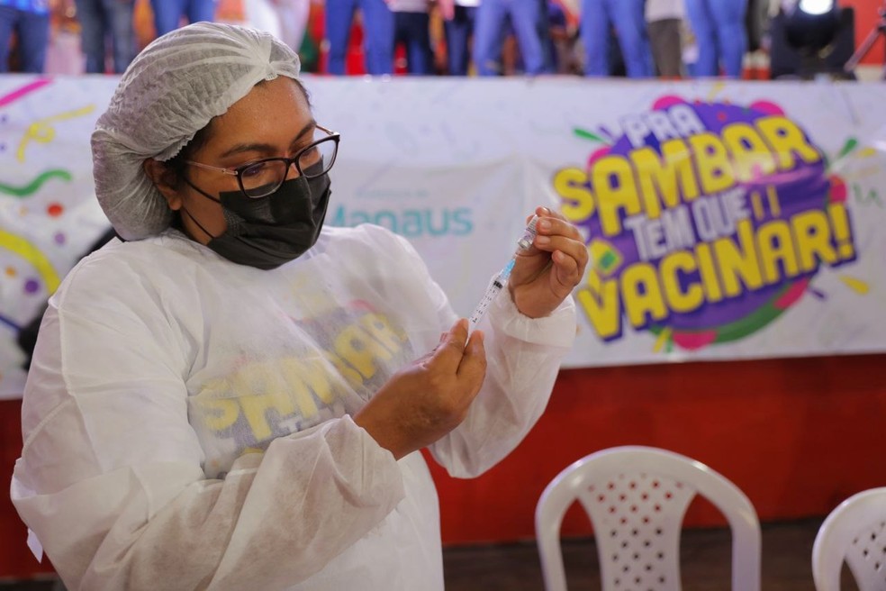 Vacinação segue sendo amplamente recomendada pelas autoridades sanitárias  — Foto: Reprodução/SES-AM