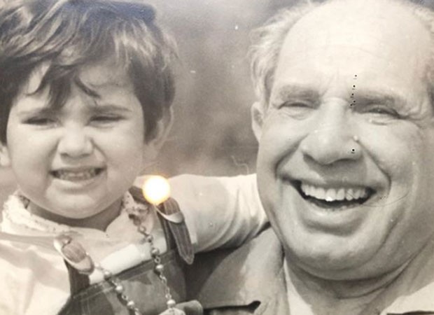 Sandra Annenberg e o avô Eduardo (Foto: Reprodução Instagram )