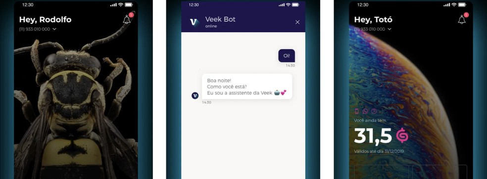 Veek tem app para Android e iPhone — Foto: Reprodução/App Store