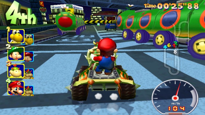Mario Kart: Double Dash!! foi um dos maiores sucessos do GameCube (Foto: Reproduçao/The Next Level)