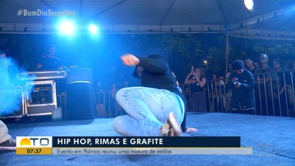 Evento em Palmas mostra cultura periférica, hip hop, rimas e grafites são destaques