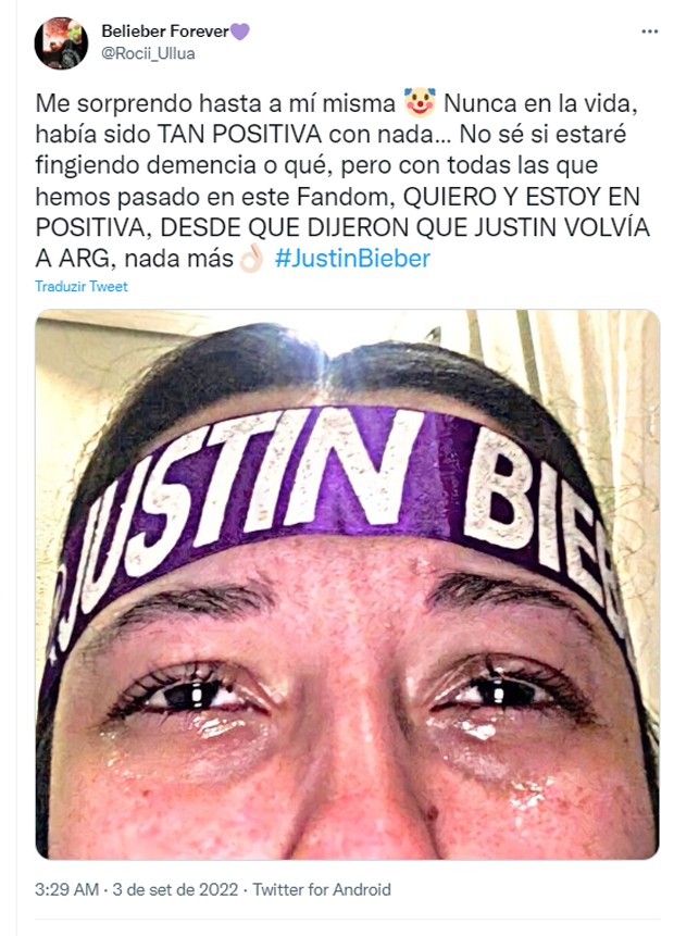 Fãs reagem a rumores de que Justin Bieber teria cancelado apresentações no Chile, Argentina e São Paulo (Foto: Reprodução/Twitter)