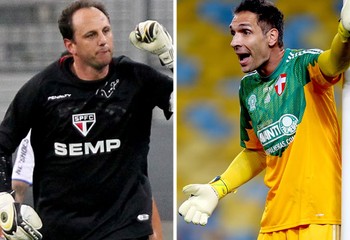 Rogério Ceni e Fernando Prass (Foto: Getty)