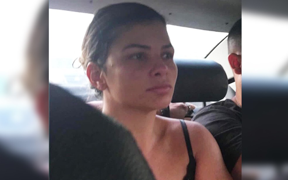 Danubia Rangel, mulher do traficante Nem, foi presa em outubro do ano passado — Foto: Reprodução/TV Globo