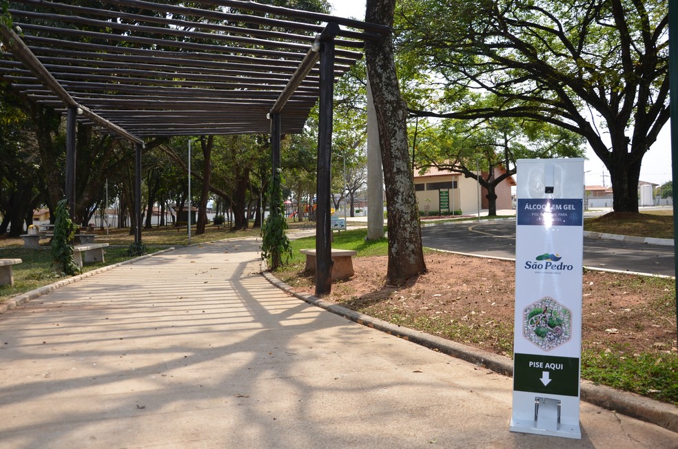 Parques tem reabertura permitida a partir de dia 26 em São Pedro — Foto: Divulgação/ Prefeitura de São Pedro