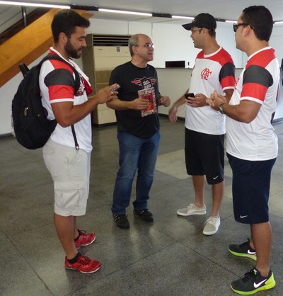 Primeiro dia de festa dos 120 anos do Fla tem clima de paz entre as chapas