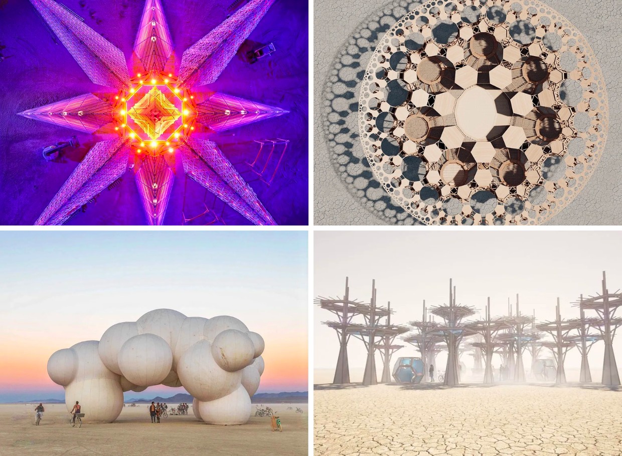 11 instalações que foram destaque no festival Burning Man (Foto: Casa e Jardim / Reprodução)