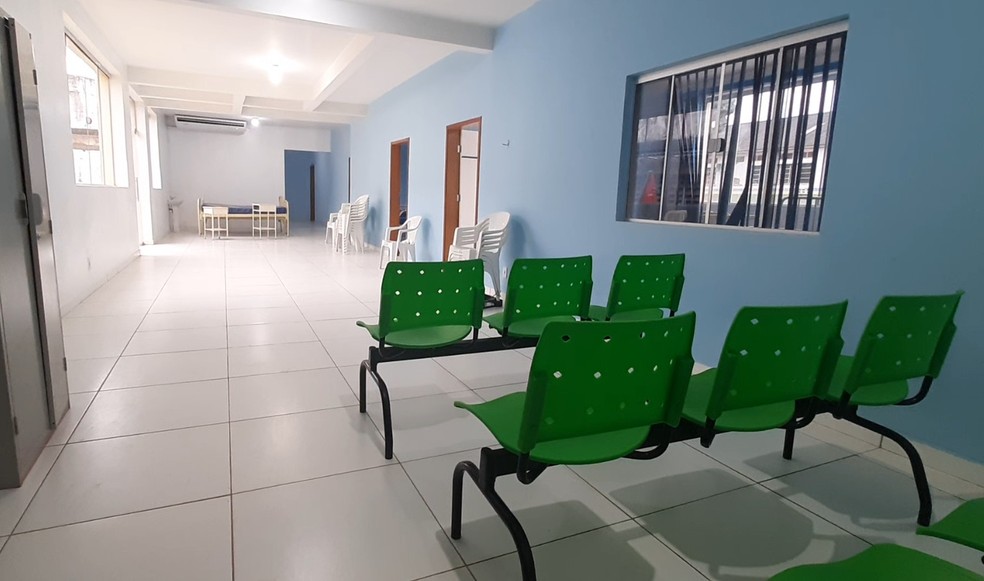 Hospital de Campanha de Guajará-Mirim foi inaugurado dia 4 de junho.  — Foto: Divulgação